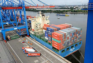 6062 HHLA Container Terminal Hamburg Altenwerder.