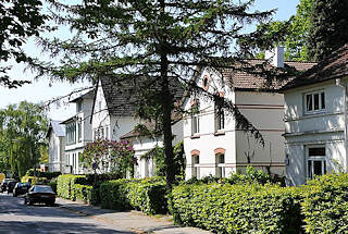 2742 Historische Bebauung im Hamburger Stadtteil Osdorf - Gründerzeitarchitektur Hamburgs.
